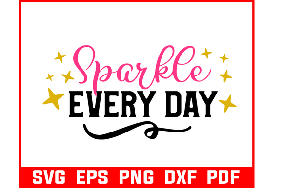 Review: Sparkle Everyday Makeup Quote Svg