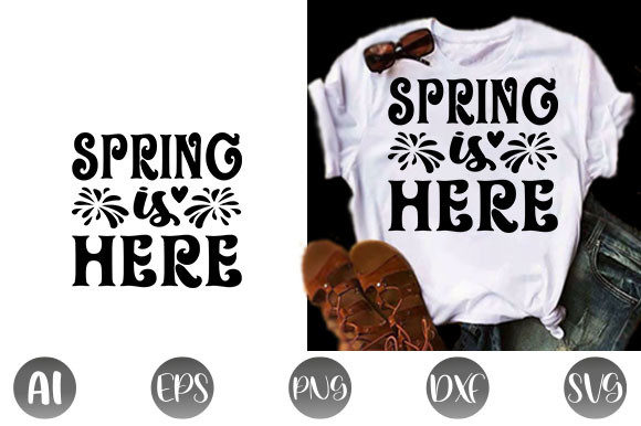 Review: Spring Quote Design, Spring is Here