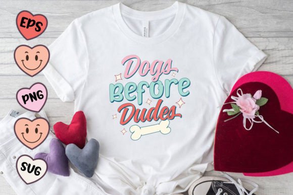Reviewing Before Dudes Dog Quote SVG PNG for Embroidery
