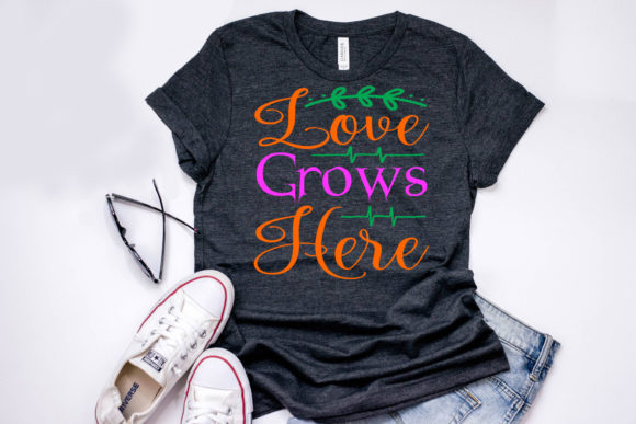 Reviewing Spring Quote Design: Love Grows Here