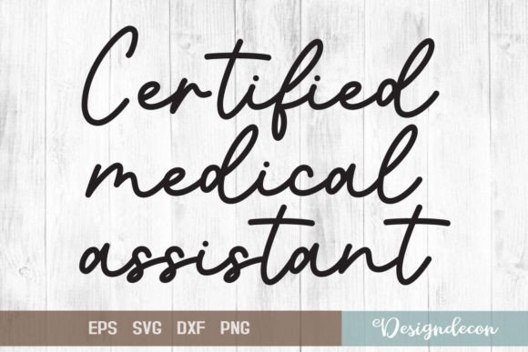 Reviewing the Certified Medical Assistant Quote SVG